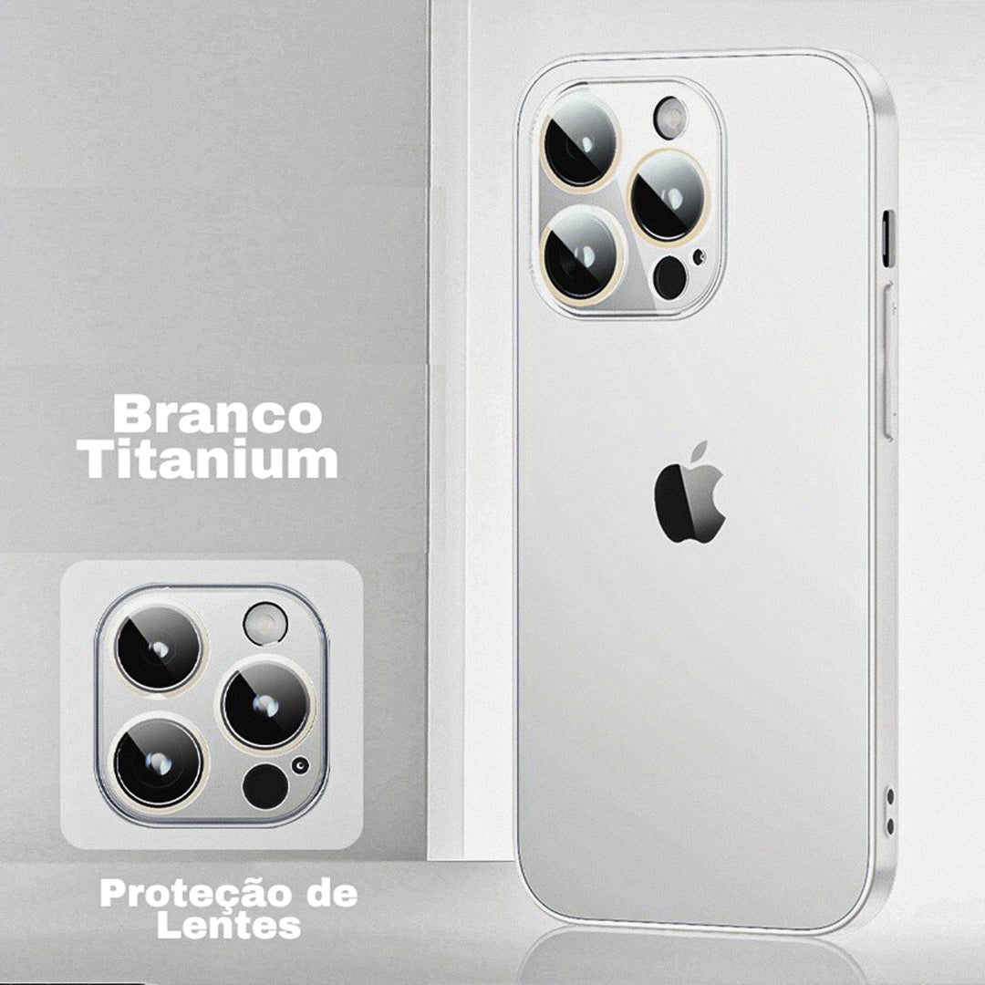 Case / Capinha Iphone i Glass (Series 14 ao 16 ProMax)