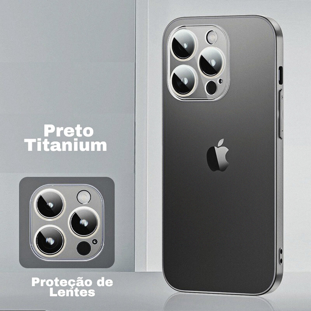 Case / Capinha Iphone i Glass (Series 14 ao 16 ProMax)