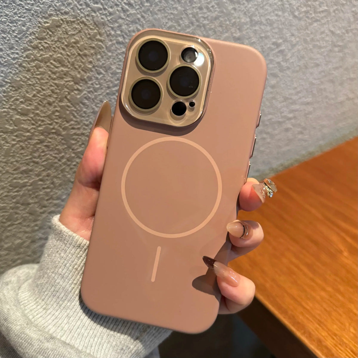 Case / Capinha Iphone Slim MagSafe + Proteção de Lentes