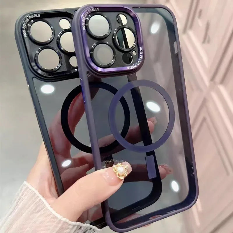 Case / Capinha Iphone Auto Focus (Series 13 ao 16 ProMax)