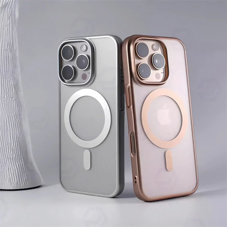 Case / Capinha Iphone Colors Matte MagSafe