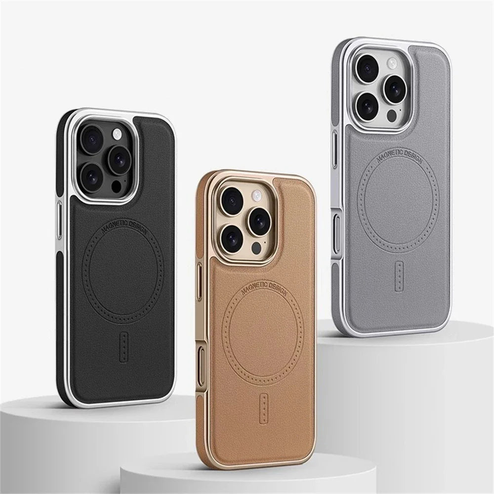 Case / Capinha Iphone Couro Business