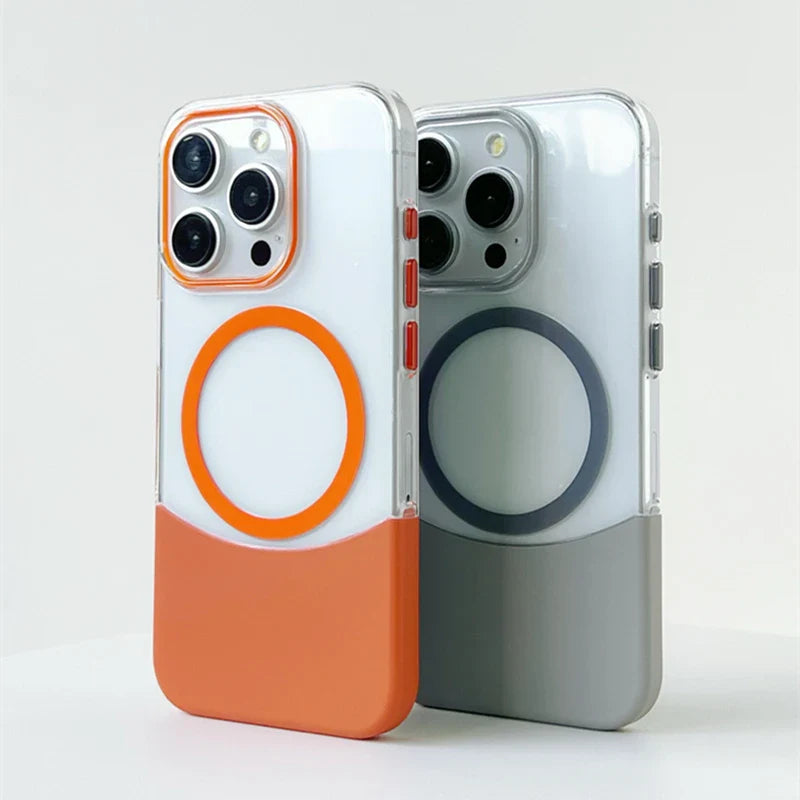 Case / Capinha Iphone Duo Click MagSafe (14 ao 16 Pro Max)