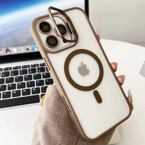 Case / Capinha Iphone Easy MagSafe  + Proteção Lentes (14 ao 16 Pro Max)